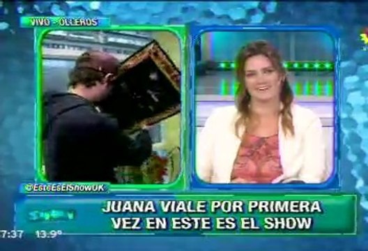 Paula en Este es el Show 4 (aparece Pedro) - 23 de Septiembre