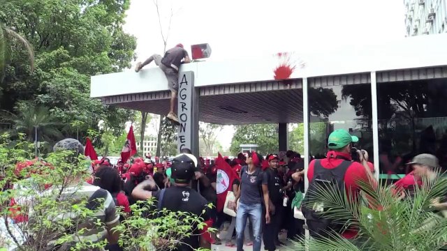 Protestas en ministerios brasileños contra ajuste fiscal