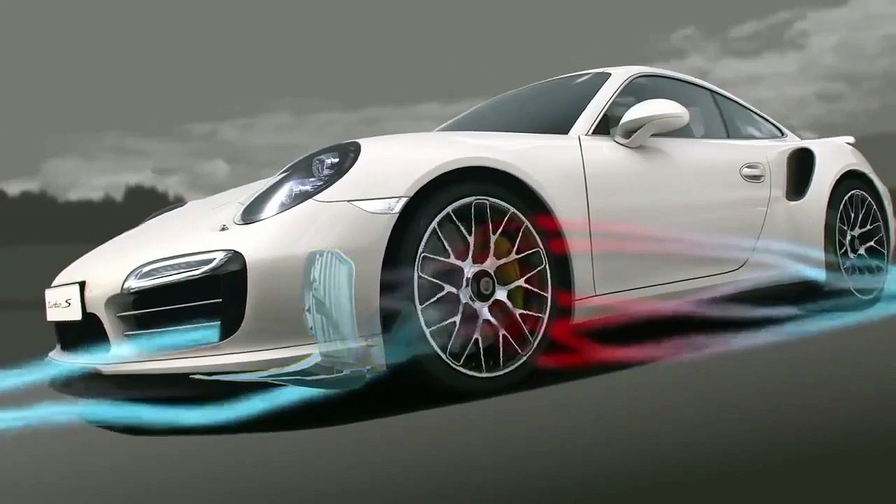 2014 Porsche 911 Turbo Aerodynamics Engineering video