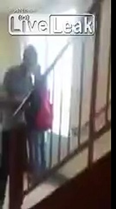 LiveLeak.com - 11th Grade Bully Picks On The Wrong Freshman