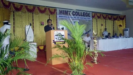 Shri C.V. Subba Rao graces the POP of 1st Batch B.Tech Marine Engineering