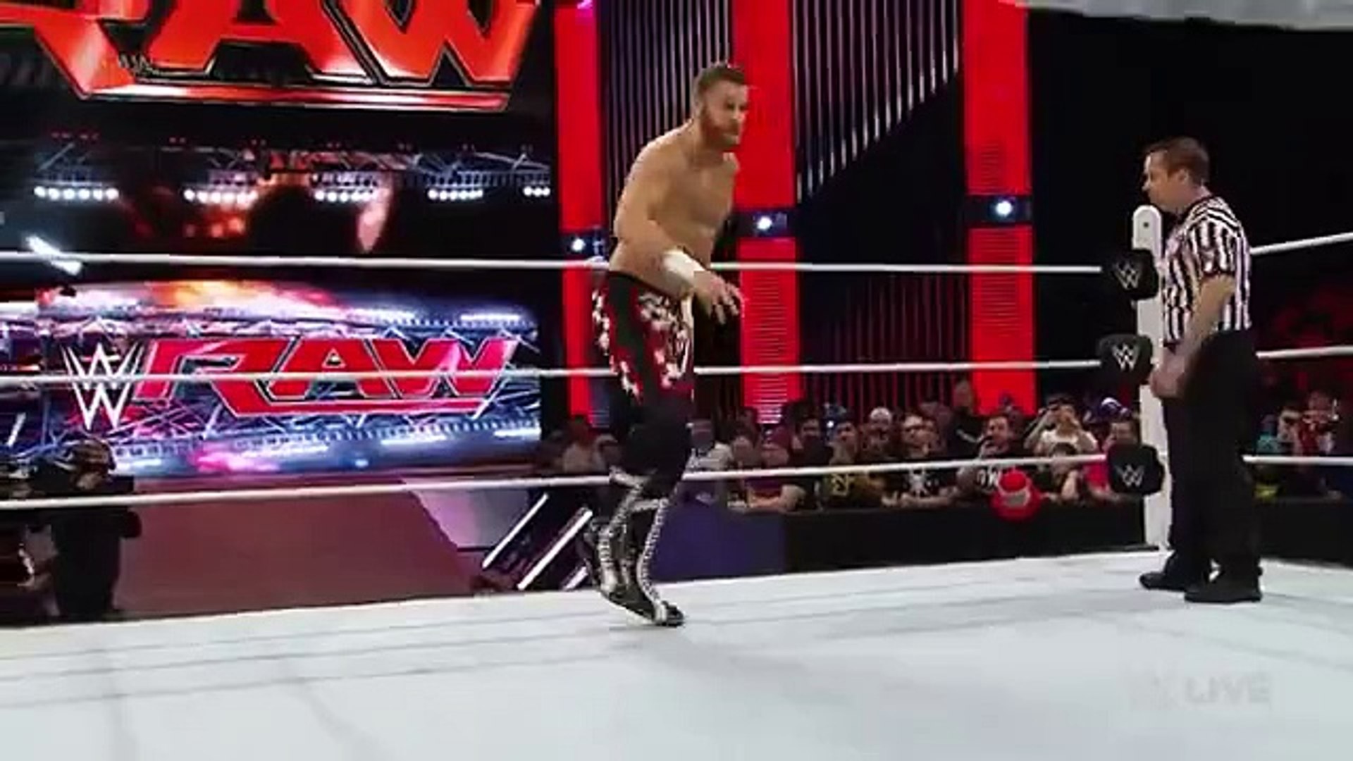 John Cena vs Sami Zayn USA Championship- RAW Match Latest