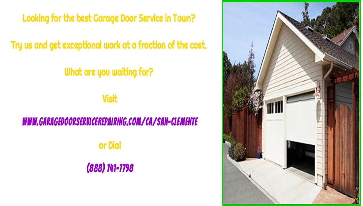 San Clemente, CA Licensed Garage Door Technicians
