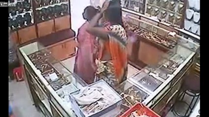 Gold Shop Robbery In India