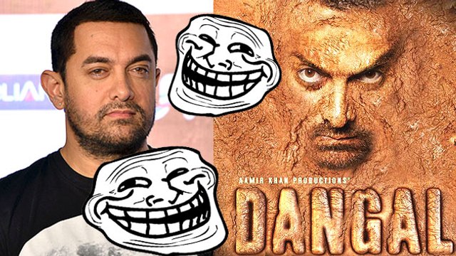 Aamir Khan Gets TROLLED | DANGAL Poster