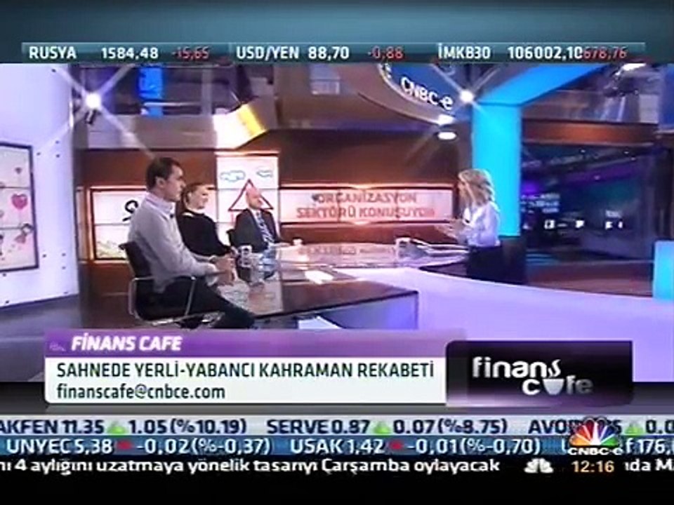 Ayşe Şule Bilgiç / CNBC-e Finans Cafe - Bölüm 1
