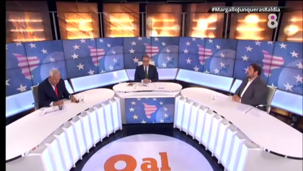 García-Margallo i Oriol Junqueras, el cara a cara 1