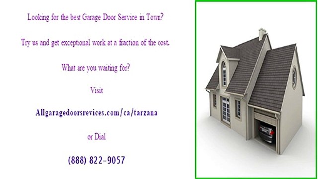 Garage Door Parts Repair & Replacement in Tarzana, CA