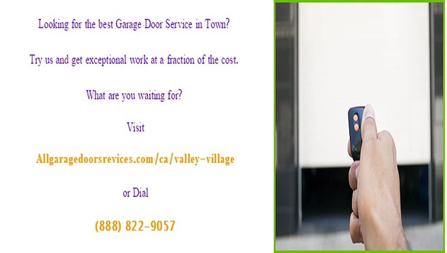 Valley Village, CA Expert Garage Door Repair