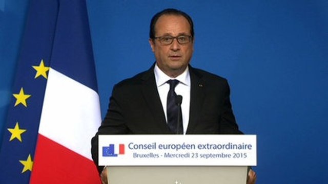 Conférence de presse à la suite du Conseil européen extraordinaire
