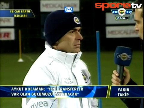 Aykut Kocaman transferleri değerlendirdi