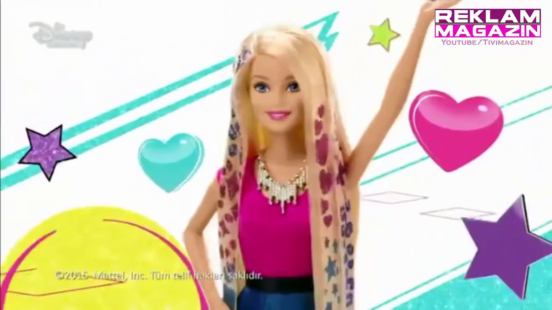 Barbie Pırıltılı Saçlar Oyuncak Bebek Reklamı - Dailymotion Video