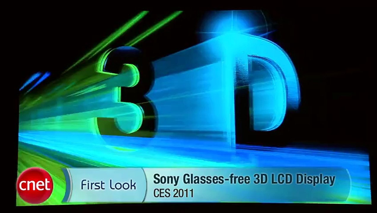 Sony Glasses-free 3D LCD Display