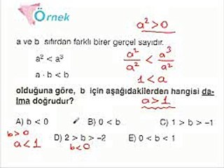 Basit Eşitsizlikler Konu Anlatımı (KPSS Video)