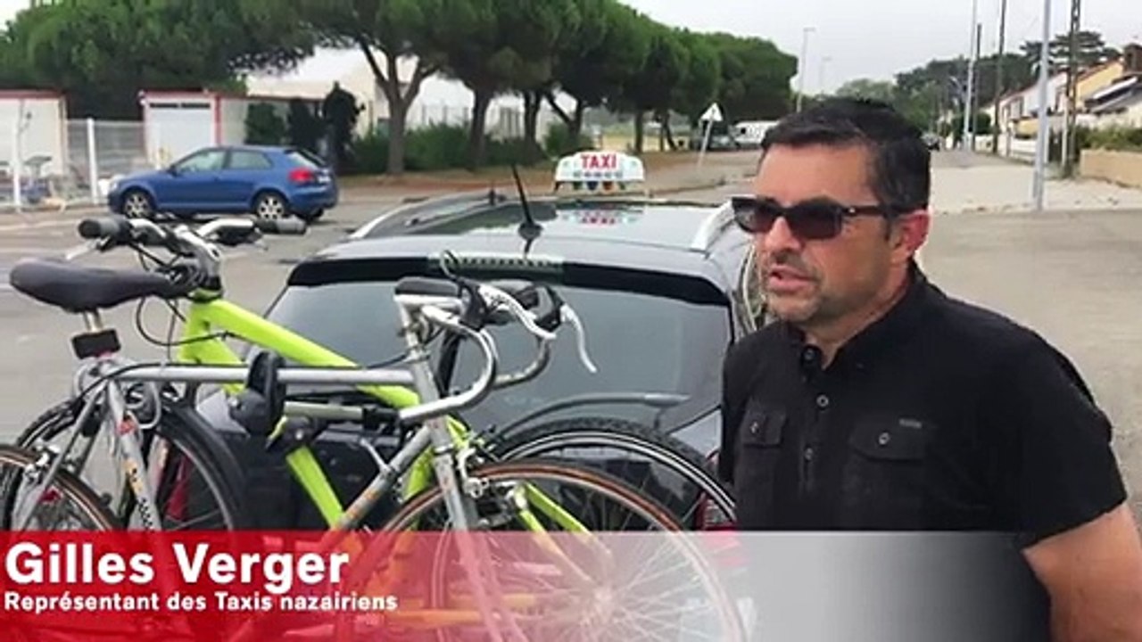 Les taxis proposent de transporter des clients à vélo