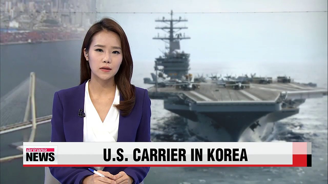 U.S. aircraft carrier Ronald Reagan to be in Bu...