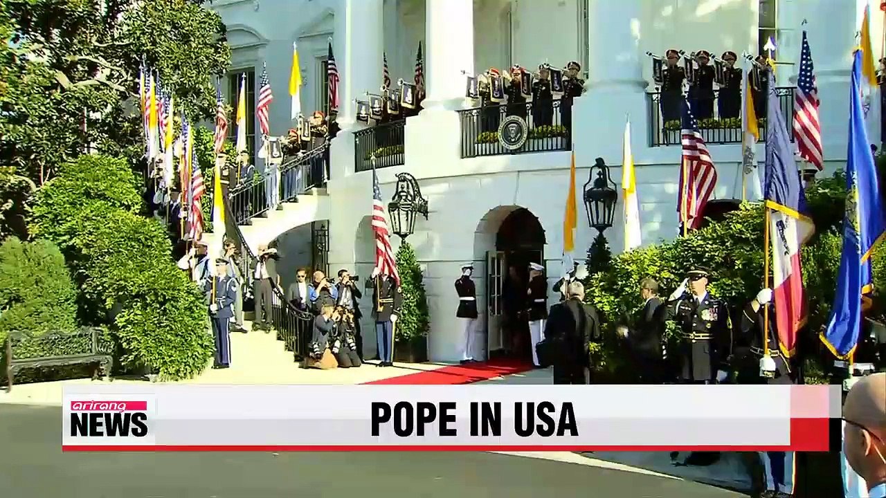 Pope Francis calls for action on climate change, meets Obama