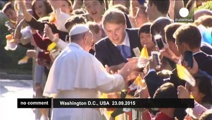 下载视频: Pope Francis meets President Obama