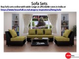 Buy Living Room Furniture online in India at Housefull.co.in