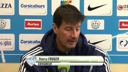 Tours - USCL Conférence de presse des entraîneurs (J08 S15/16)