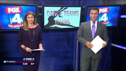 Drill team dance-off ends in brawl