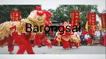 Barongsai Jatuh Dari Tiang Atraksi Lucu