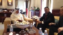 Konsulli i nderit i Meksikës, Ylli Ndroqi, në Kuvajt. Vizita, me ftesë të ministrit të Informacionit