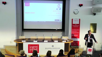 Jean-Paul Lubot Le Grand Forum Marie Claire 2015