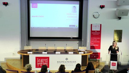 Marianne Mairesse Le Grand Forum Marie Claire 2015