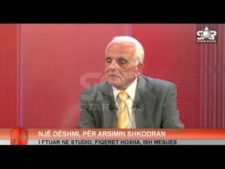 NJE DESHMI, PER ARSIMIN SHKODRAN