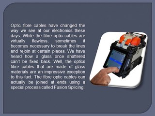 Fusion Splicer
