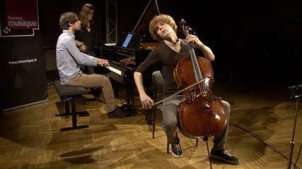 Brahms : Sonate en mi mineur opus 38 par Bruno Philippe et Tanguy de Williencourt | Le live de la matinale