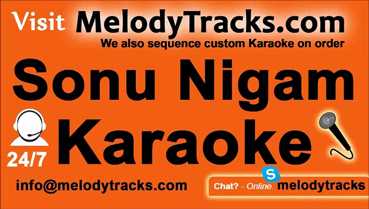 Jane kyun main - Karaoke - Sonu Nigam - Bollywood Karaoke Mp3