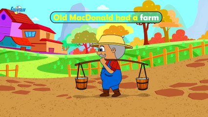 Old Macdonald Had A Farm with Lyrics _ Popular English Rhymes for Children in 4K _ Songs for Kids - YouTube (1080p)