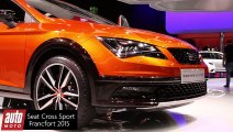 Seat Leon SC Cross Sport au salon de Francfort 2015