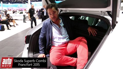 Skoda Superb Combi au salon de Francfort 2015