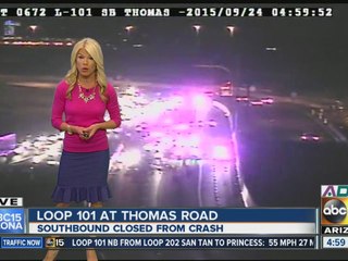 Southbound Loop 101 closed in Scottsdale