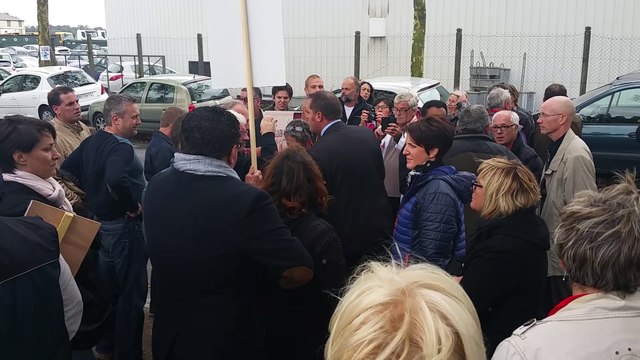 Les artisans commerçants de la Manche manifestent