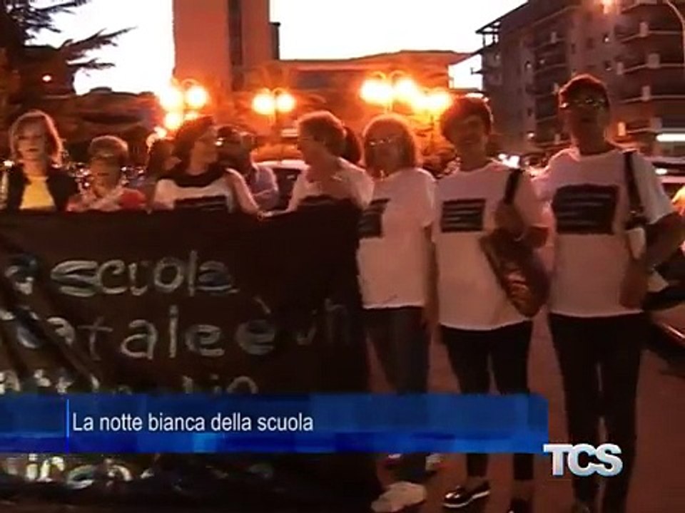 La notte bianca della scuola