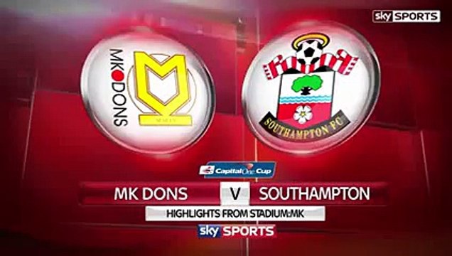MK Dons Vs Southampton 0-6 - All Goals & Match Highlights - September 23 2015 - [HD]