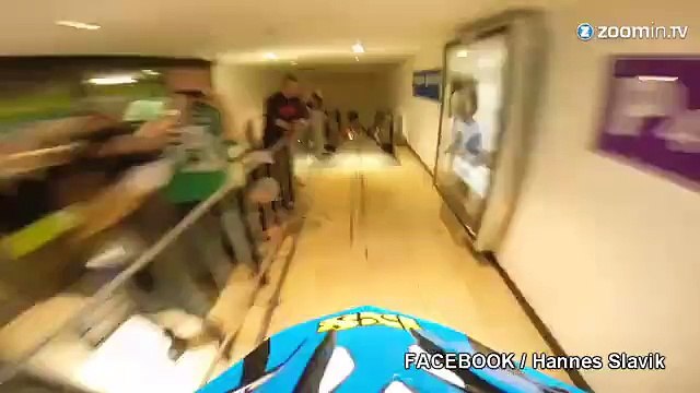 A Prague, on aménage des shoppings en parcours VTT