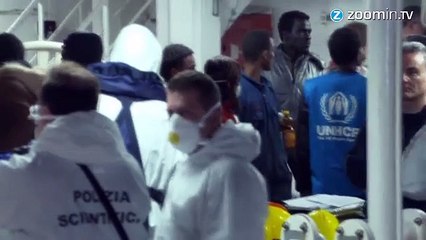 Les survivants du naufrage sont arrivés en Sicile