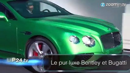 Genève 2015 : Bentley et Bugatti, luxe assuré