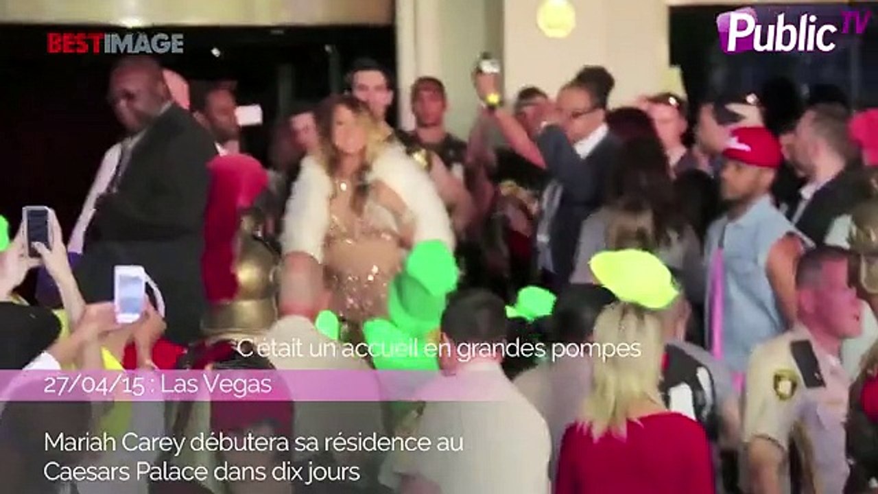 Exclu Vidéo : Mariah Carey : après son arrivée de star à Vegas, première interview pour la diva américaine !