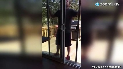 Homme VS porte moustiquaire : qui gagnera la bataille ?