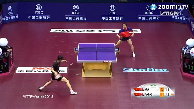 Monstrueuse prouesse en finale de tennis de table !