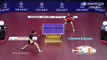 Monstrueuse prouesse en finale de tennis de table !