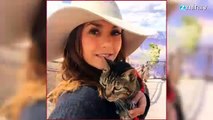 Nina Dobrev et son chat battent un record...