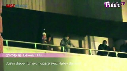 Exclu Vidéo : Justin Bieber fume le cigare avec Hailey Baldwin !