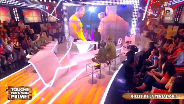 Gilles Verdez fait un strip-tease en direct dans Touche pas à mon prime